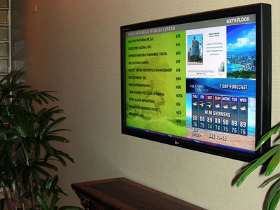 Commercial digital display Commercial digital display