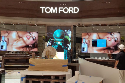 Tom Ford digital signage